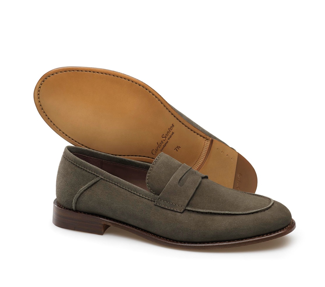 Mocassin Daim- Ronny Asfalto Cervo Suede Asfalto